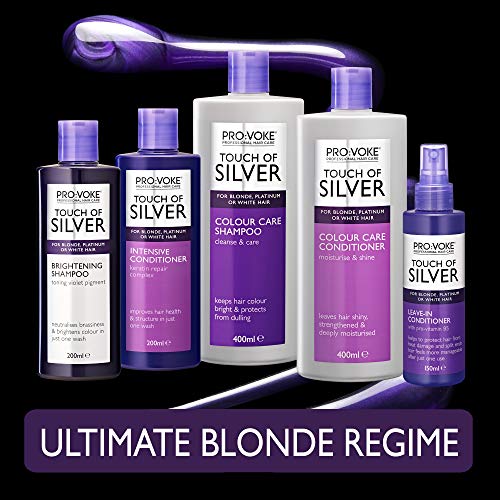 PROVOKE Touch Of Silver Leave-in Conditioner 150 ml, Protects Against Heat Damage and Split Ends - Image 6