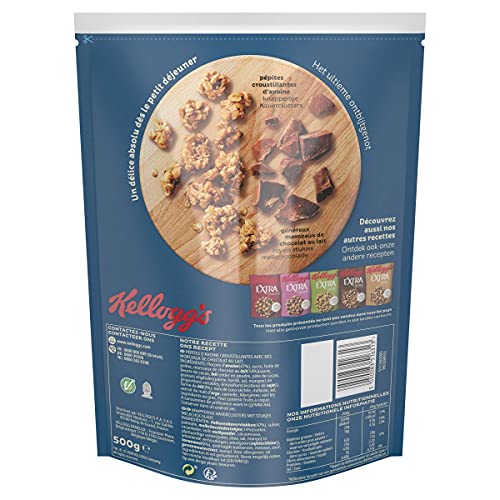 Céréales Extra Granola Au Lait Kellogg' Le Sachet De - vue 3