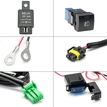 Amazon.co.jp: H11 880 881 H8 フォグライト配線ハーネス