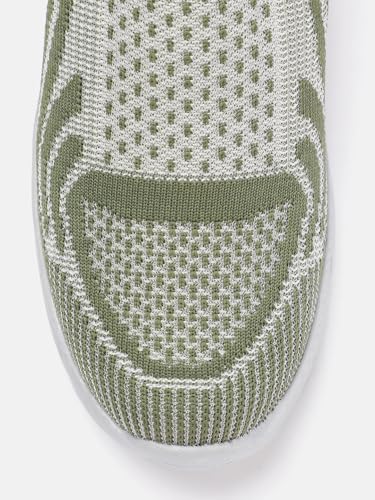 Image of Marc Loire Women's Athleisure Knitted Active Wear Slip-On Sneaker Shoes