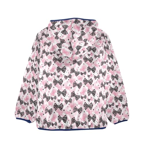 Bows Stars#3 Boys Fleece Coat,Children's Zip-Up Hoodie Jacket,Baby Warm Fashion Outerwear 3-10T,A1132642