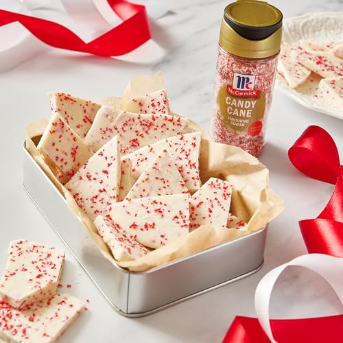 Image of McCormick Finishing Sugar Variety Pack, Limited Edition, Includes Seasonal Winter Flavors Like Chocolate Hazelnut, Candy Cane, English Toffee, and Spiced Orange, For Baking & Beverages, 14.82 oz