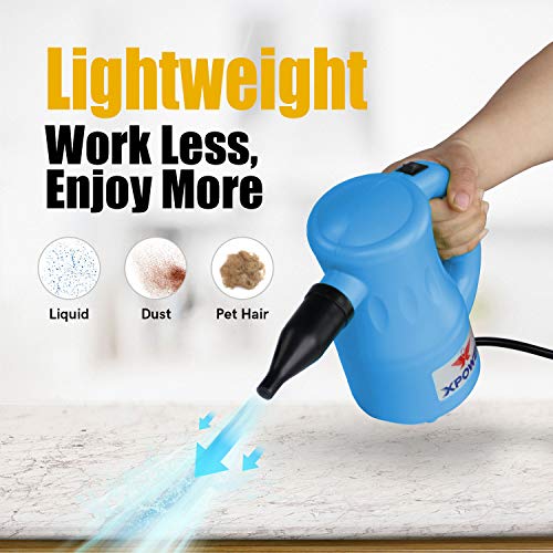 Image of XPOWER A-2 Multi Electric Computer Duster Dryer Air Pump Air Spray Blower (Blue)