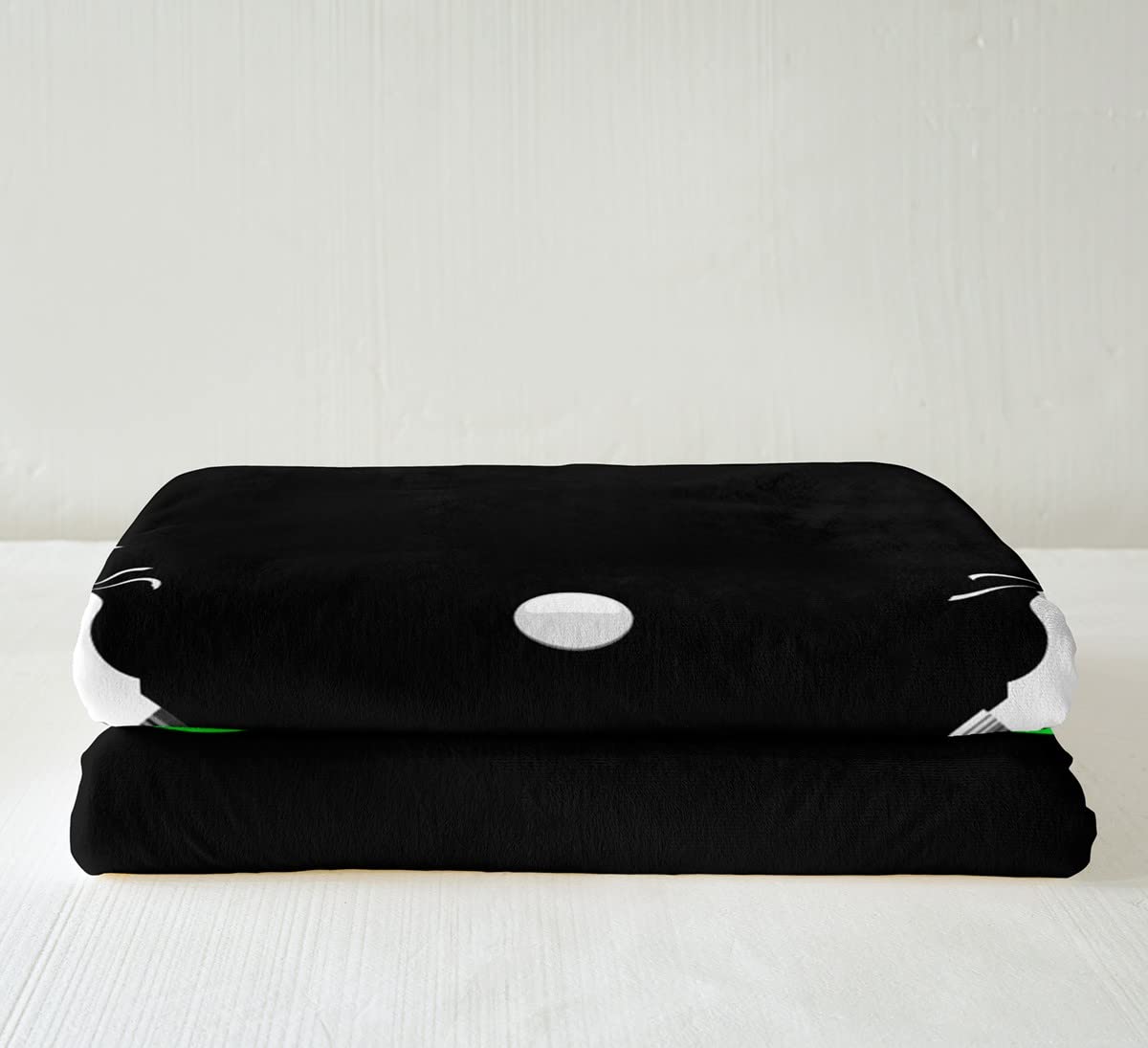 Hockey bandiera americana Sherpa coperta sportiva a tema in pile coperta per bambini decorazione hockey verde neon coperta di peluche palla gioco calda coperta sfocata regina 200 x 220 cm