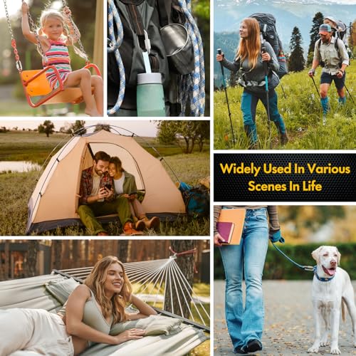 Image of sprookber Stainless Steel Chain Quick Links - 304 Stainless Stee Chain Connector, Screw Carabiner, Chain Hooks, Set of 6