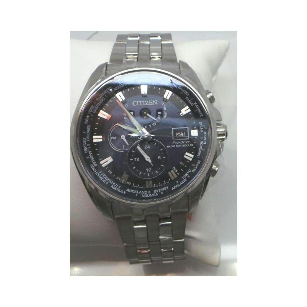 Citizen Herren Multi Zifferblatt Eco-Drive Uhr mit Edelstahl Armband