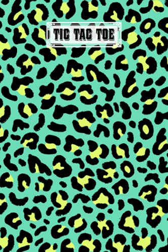 Tic Tac Toe: Games Fun Activities for Kids / Paper & Pencil Workbook for Games, Smart gifts for Family | Leopard Print Cover by Rico Romer image 2