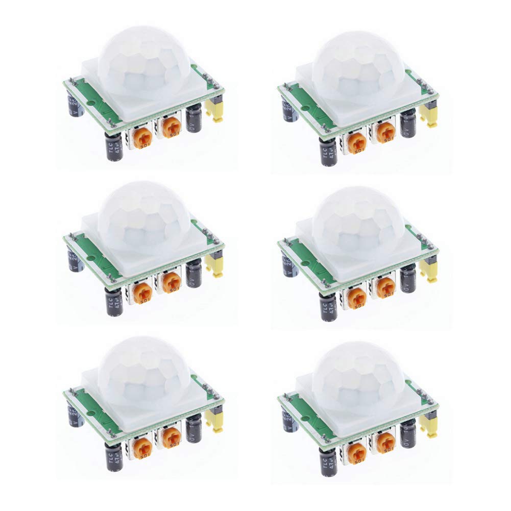 Super Debug (6 Pcs) HC-SR501 PIR Sensor Infrared IR Body Motion Module (B08WLQJKHK) Amazon Price History, Amazon Price Tracker