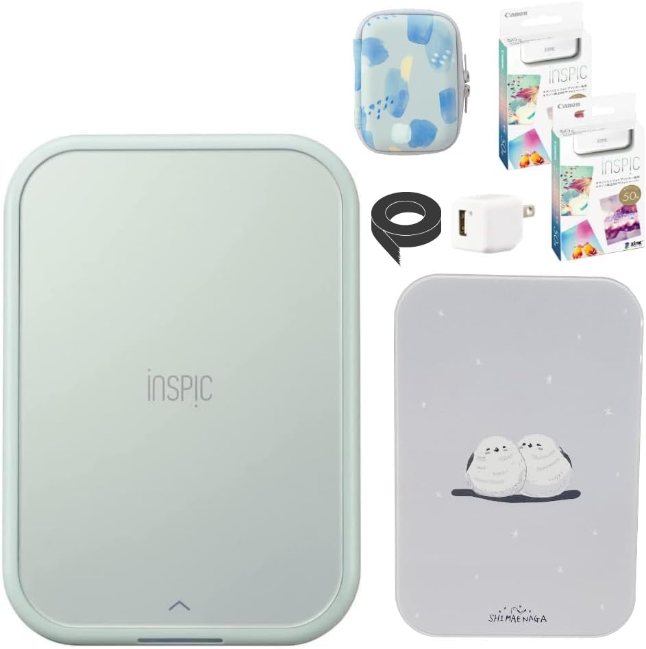 Amazon.co.jp: キヤノン スマホ用フォトプリンタ iNSPiC PV-223 ブルー