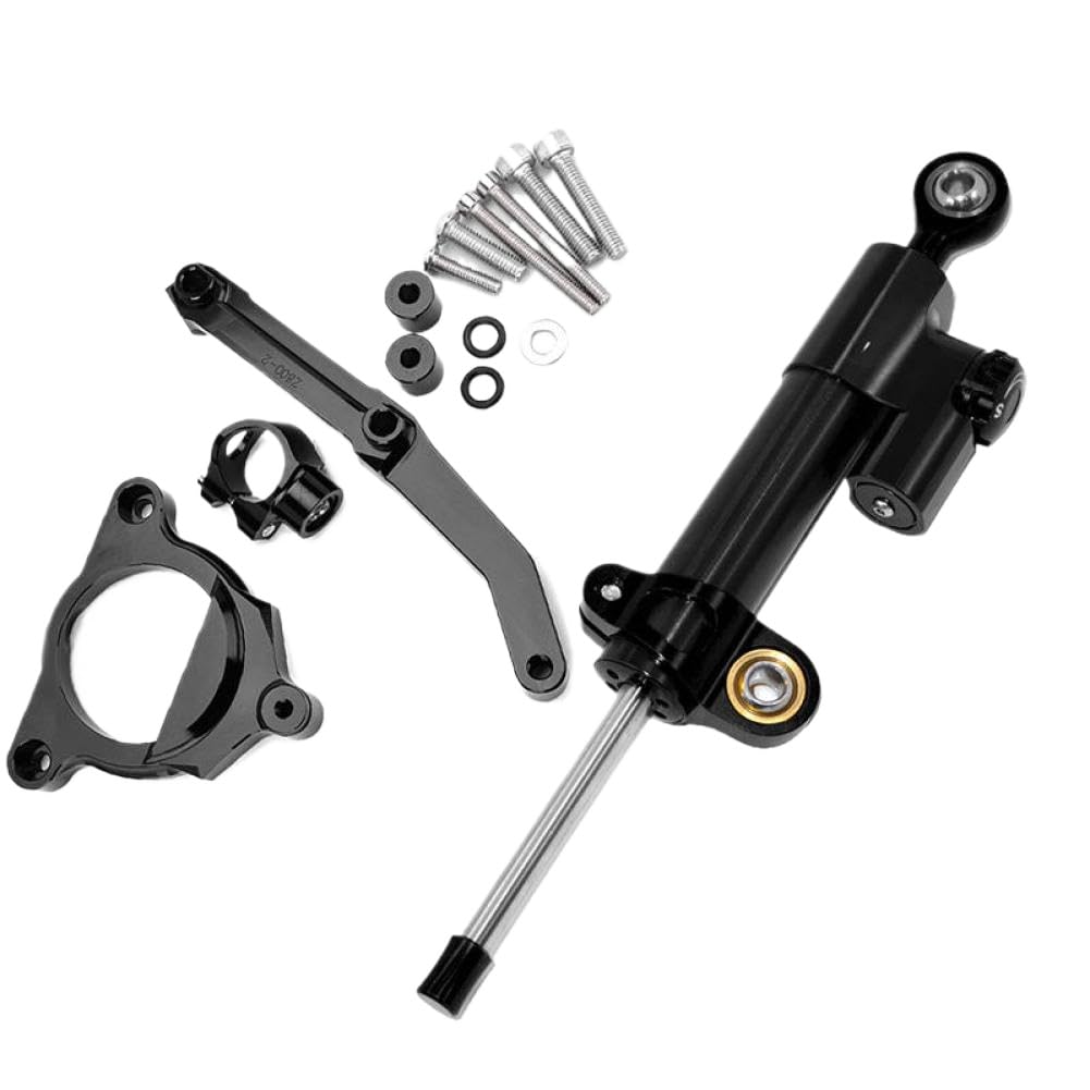 Filwy Onecolor Steering Stabilizer Damper Bracket Mount Compatible With Z800 2013 2014 2015 2016