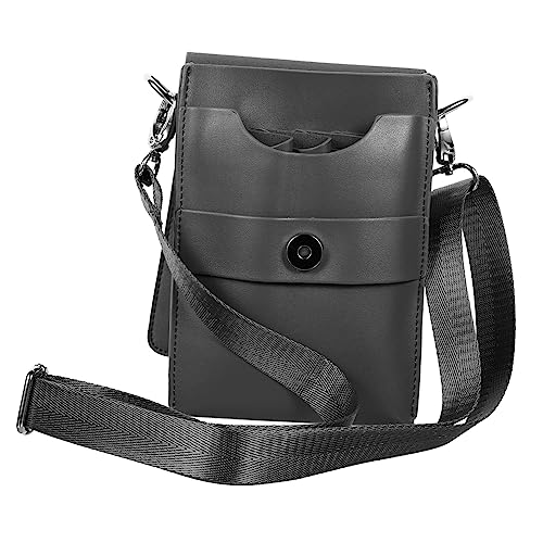 VINTORKY Hair Scissors Fanny Pack Barber Waist Bag Cowhide Organizer Hairdressing Scissor Bag Fit for Sizes