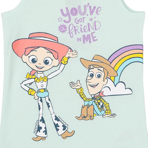 Disney Toy Story Toddler Girls Romper and Headband Outfit Set Toy Story Green 4T - image 6