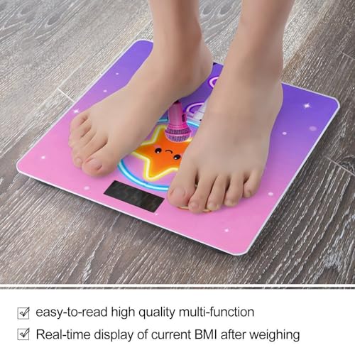 Báscula Digital de Baño con Pantalla LCD y Diseño Neon miniatura 5