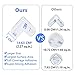 Wemk Corner Protector, 12 Pack Clear Corner Guards for Baby Safety Proofing, Large Size, Strong Adhesion, Soft, Protect Children from Furniture & Sharp Corners