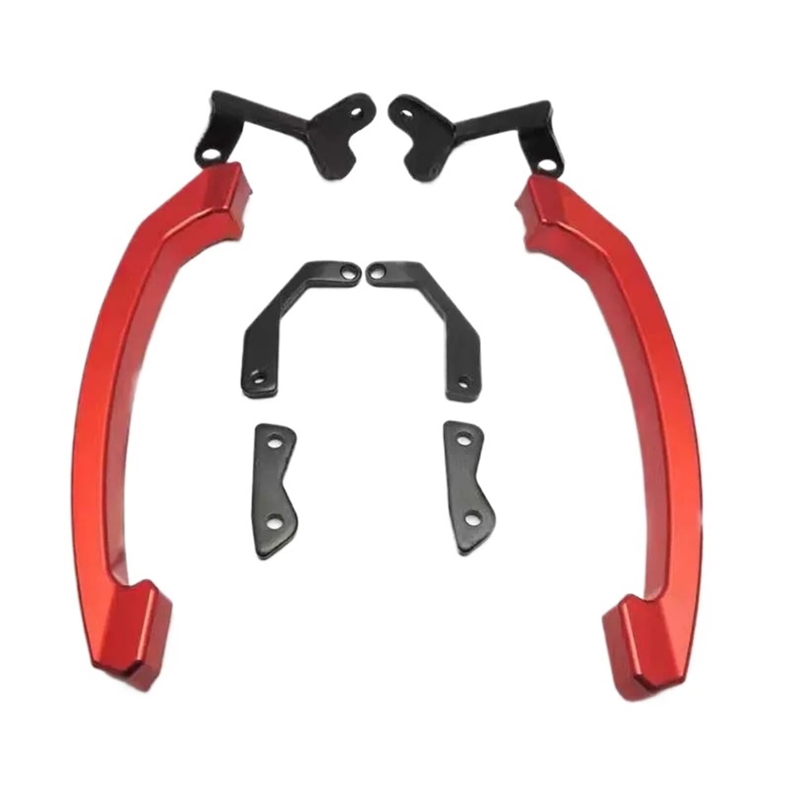 Compatible con Manillar MT07 FZ07 2013-2016, Barras de Agarre para pasajeros de Motocicleta, reposabrazos Trasero, manijas de Asiento Trasero