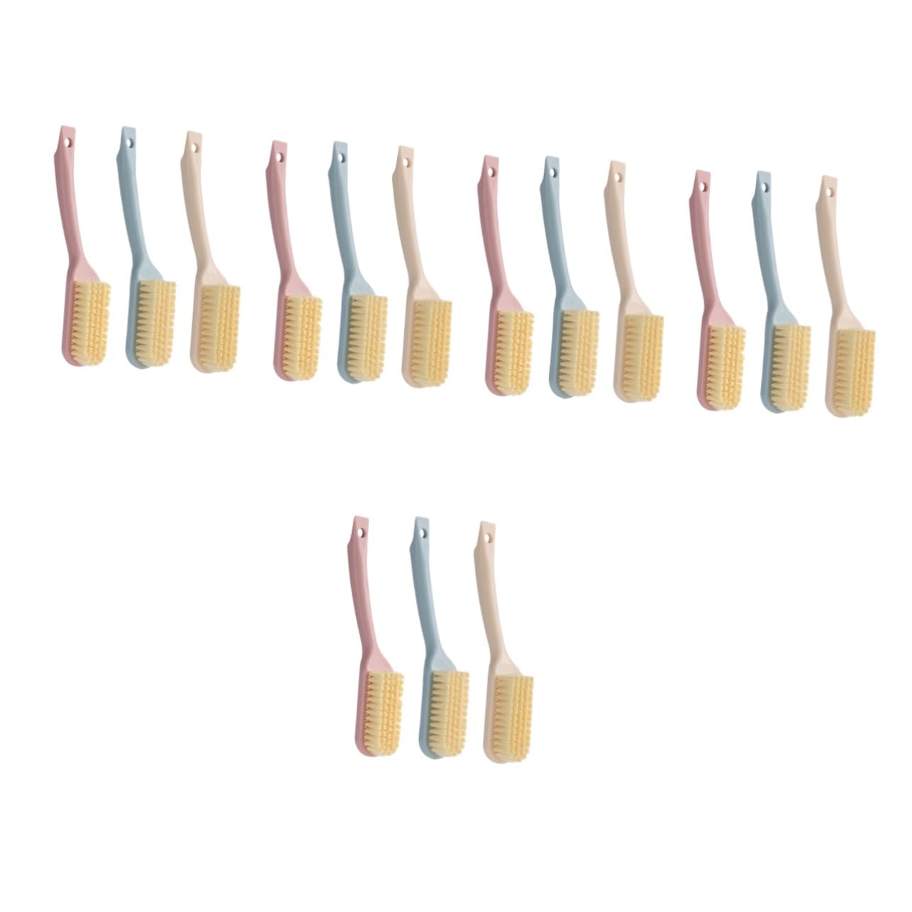 BESPORTBLE 5 Series Cepillo para Limpiar Zapatos Cepillo para Zapatillas para Fregar Zapatos Limpiador De Fregado De Limpieza De para 3 Piezas x 5