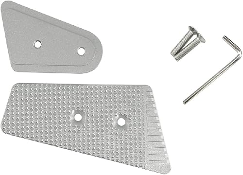 Miniatura 5 de Para BMW R1250GS R1200GS LC 2013-2022 R1200 R1250 GS Palanca de freno de pie trasero de motocicleta Pedal Ampliar extensión Pad Extender (Plata)