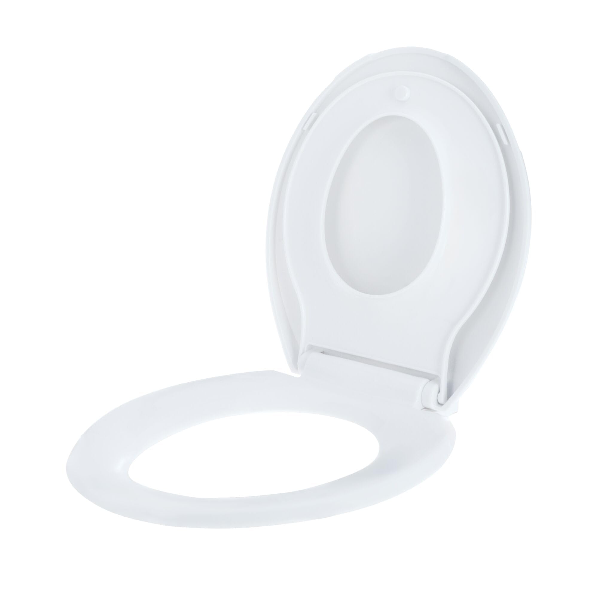 Nuby Sedile WC rotondo per famiglia, vasino integrato, si adatta a tutti i WC rotondi, sicuro e senza oscillazioni, facile da installare e rimuovere, ideale per bagni senza stress