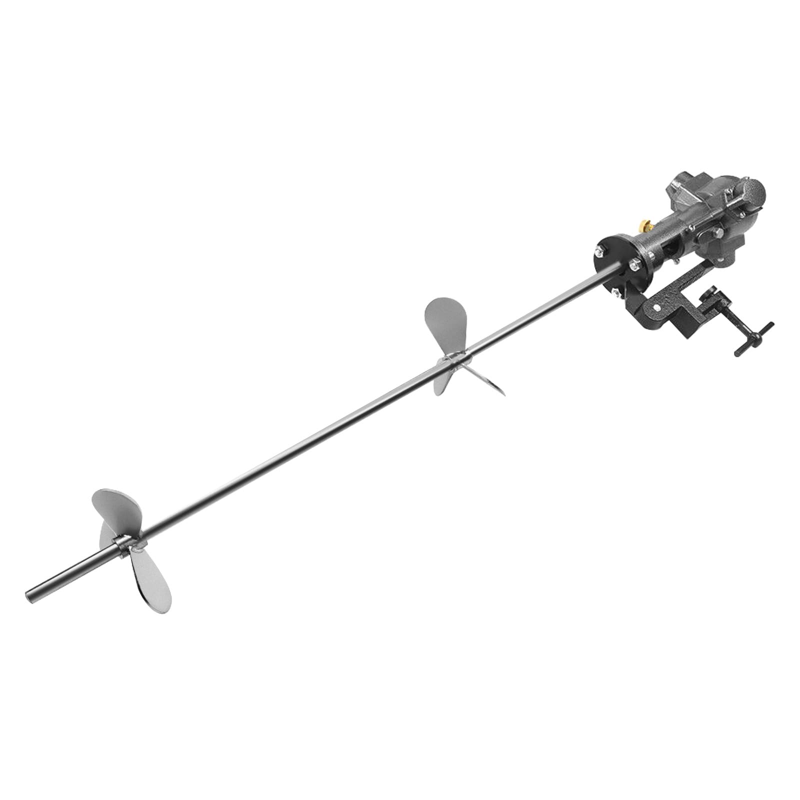 Frullatore a polvere pneumatico, 1/2 HP, 50-2000 giri/min, lama in acciaio inox, capacità 190 l, per vernice, vernice, industria alimentare, agitatore robusto ed efficiente per applicazioni