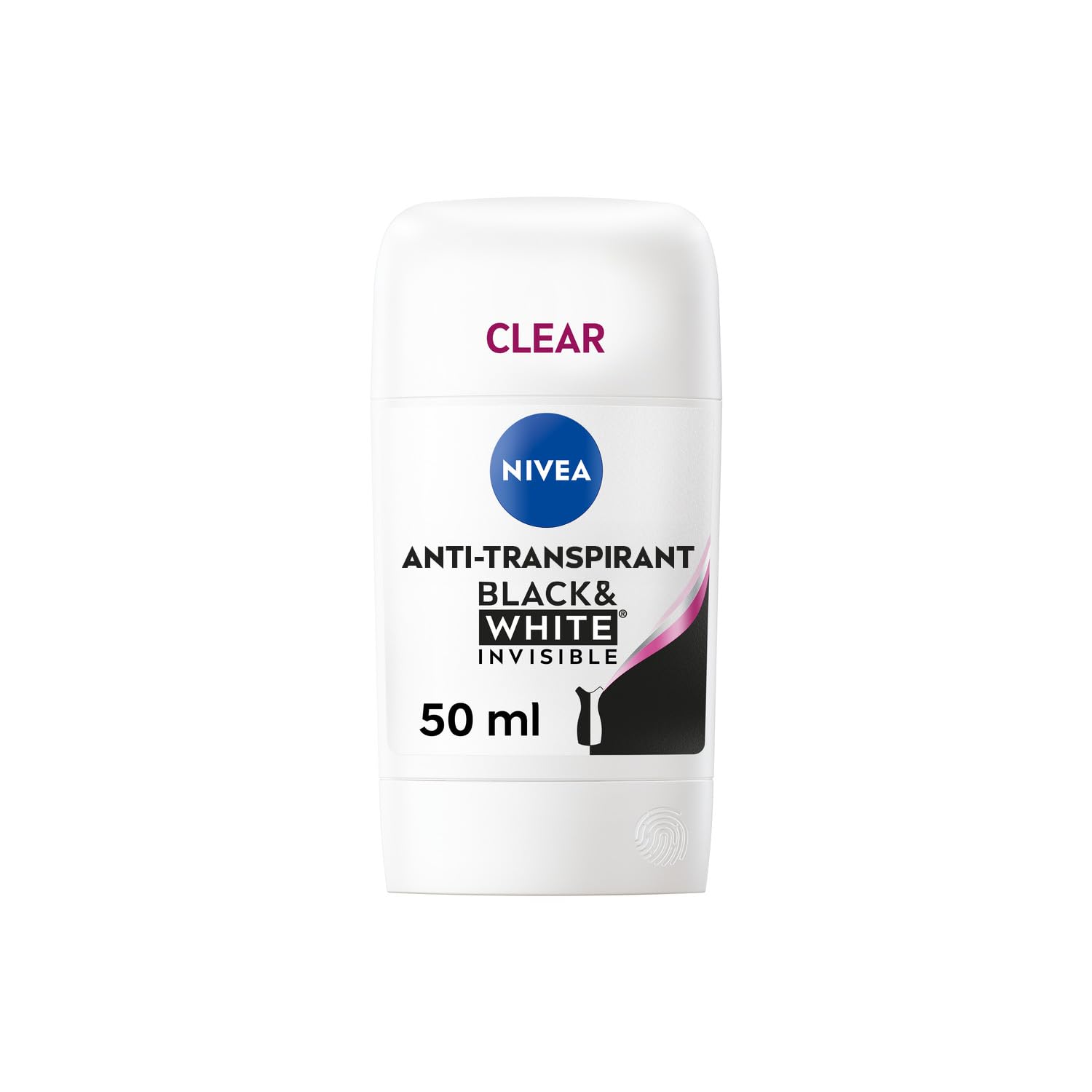 NIVEA Stick Déodorant Invisible Black & White Original 72H