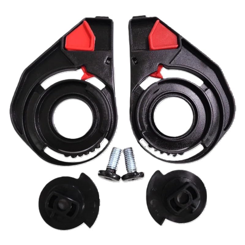 0TO6 SMK Visor Spare Parts Mechanism for SMK Twister Full Face Helmet | Black-image-23