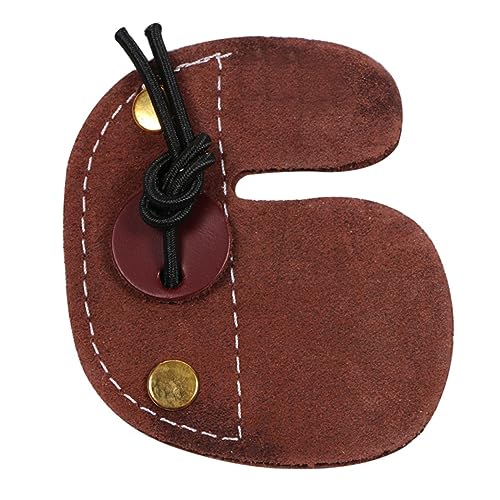 balacoo Archery Hunting 3-Finger Protection Archery Accessories Cover Arrow Finger Cover Comfortable Durable Gear