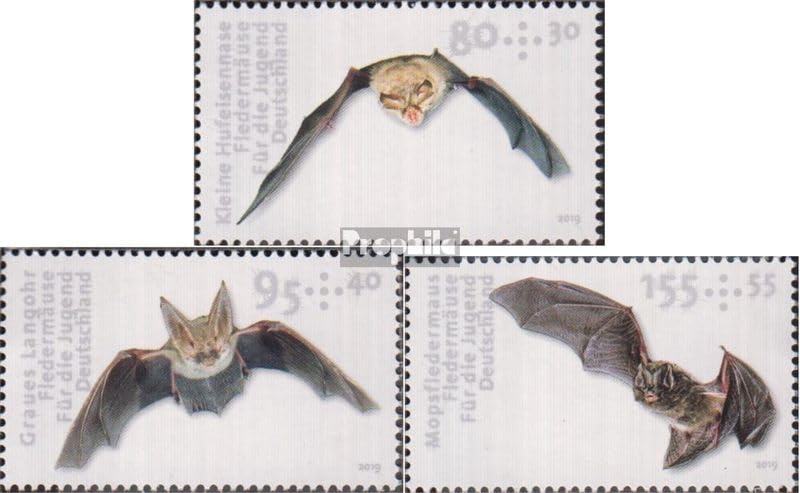 Sellos alemanes de murciélagos 2019 un obsequio histórico para coleccionistas de fauna