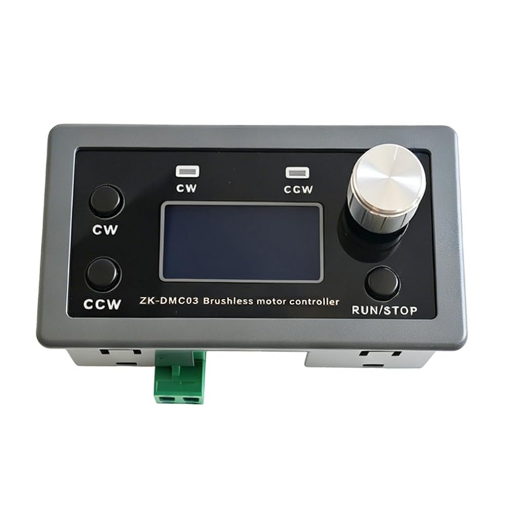 Jnchdghwa Black Dc12-30V Dmc03 Brushless Motor Controller 300W Dc Brushless Sensorless Motor Drive Forward/Reverse Speed Control Functionality