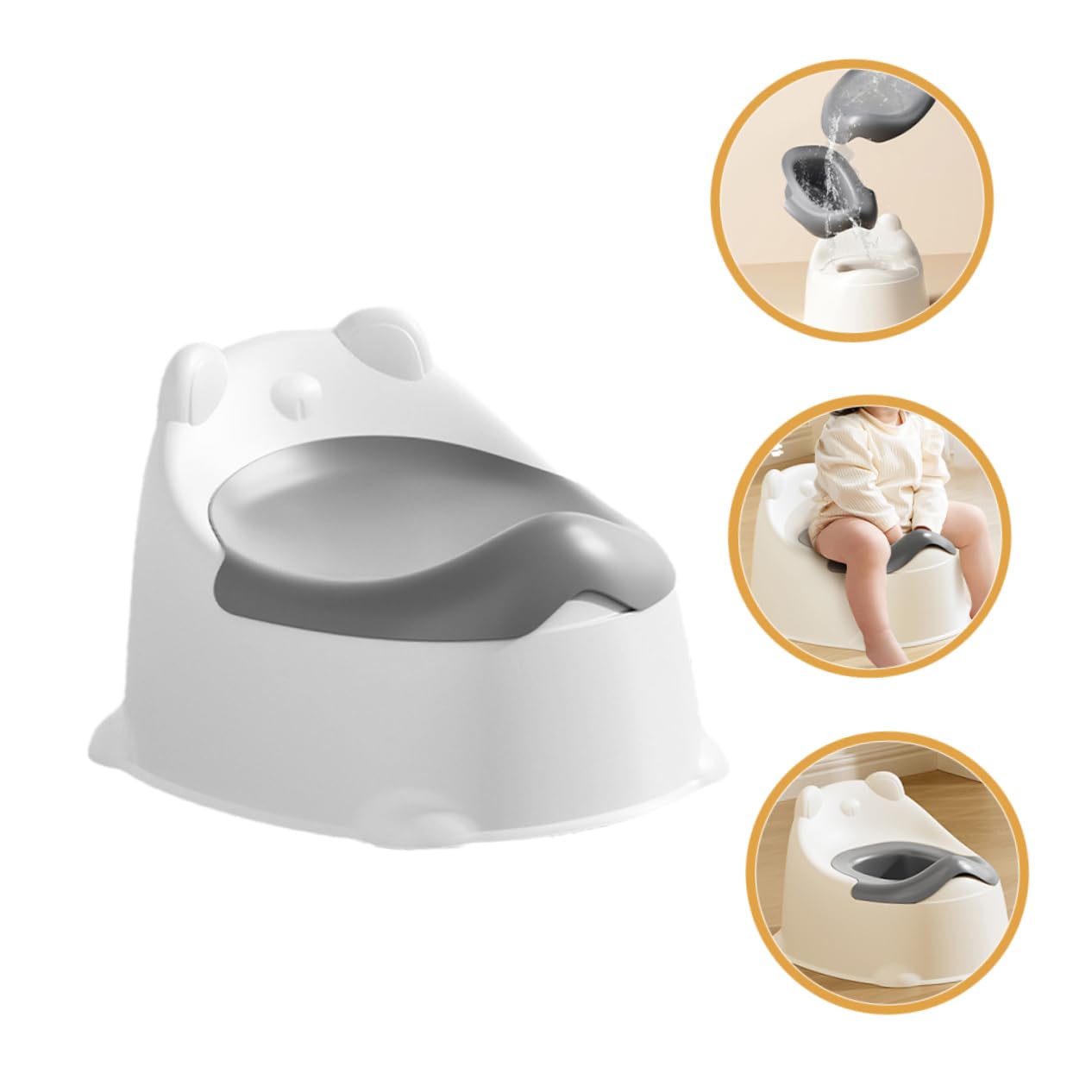 SUPVOX Inodoro Portátil Para Bebés Asiento De Wc Para Pequeños Orinal De Viaje