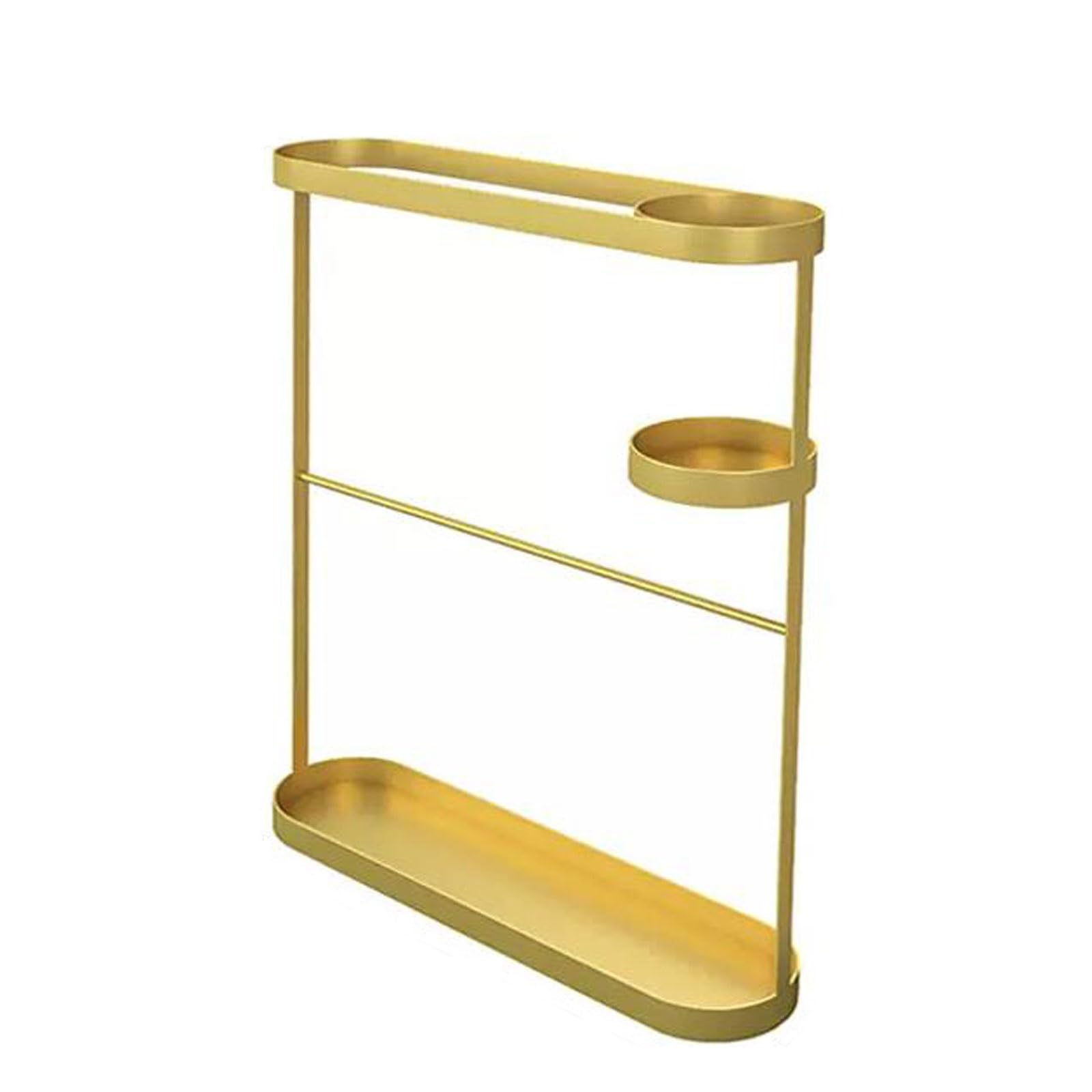 SONGYL-20249 Umbrella Stand Umbrella Rack Stand, Metal Storage for Long and Folded Entryway(Gold)