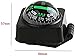 Generic Auto Compass Navigation Ball Mini Vehicle Interior Ornaments Outdoor Car Guide Self Adhesive Mount for Car Dashboard Attractive Design