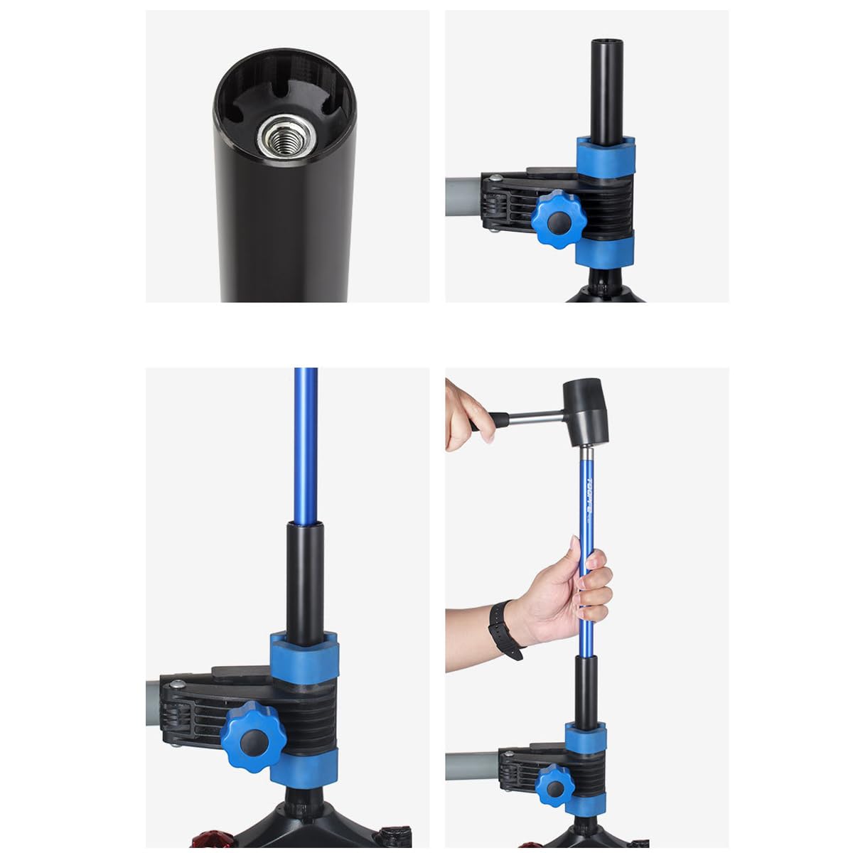 HOUSON Bicycle Fork Star nut Remover, Star nut Adjustment Tool, Star nut Installation Tool for MTB Bicycle Steerer Tube - Image 3