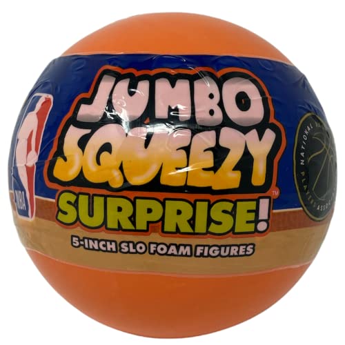 Party Animal Jumbo Squeezy Surprise! One (1) Giant Capsule SqueezyMates NBA Figure