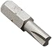 Vermont American 15343 Type Clutch Size 3/16-Inch with 1-Inch Length Extra Hard Screwdriver Bit, 2 Pieces Per Card