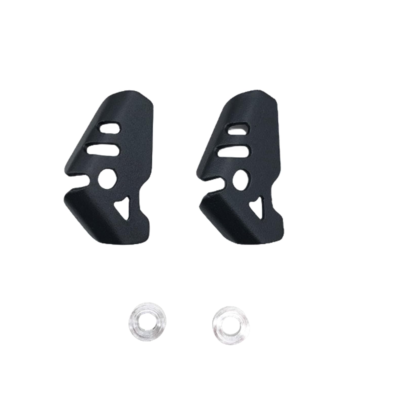 Couvercle de protection de capteur ABS avant et arrière pour Honda CB500X 2019 2020-2023 - Noir chromé