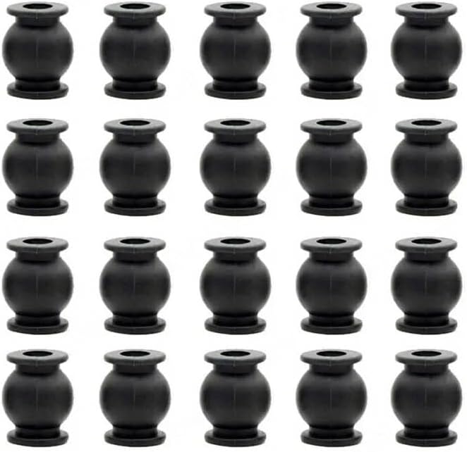 Miniatura 5 de 20 unidades para CC3D APM anti vibración amortiguador de goma bola cardán sin escobillas columna de absorción de impactos para RC FPV Drone