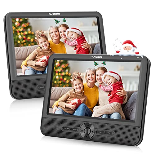 Dual Car DVD Player with 5H Battery & Last Memory