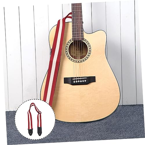 DIKACA 1Pc Sangle De Guitare Instruments Retour Sangle De Ukulélé Accessoires De Banjo Sangle D’Affichage De Guitare Sangles De Basse Réglables Sangle À Rayures Sangle De Ukulélé Rouge - Les Beatles, Paul McCartney, John Lennon, RIngo Starr, George Harrison DIKACA 1Pc Sangle De Guitare Instruments Retour Sangle De Ukulélé Accessoires De Banjo Sangle D'Affichage De Guitare Sangles De Basse Réglables Sangle À Rayures Sangle De Ukulélé Rouge – Image 7