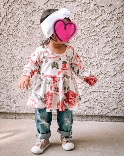 Image of SANMIO Girl Clothes Outfits (1-6T), Toddler Baby Girls Clothes Camouflage Printed Outfits for Girls Sweatshirt Clothing Set