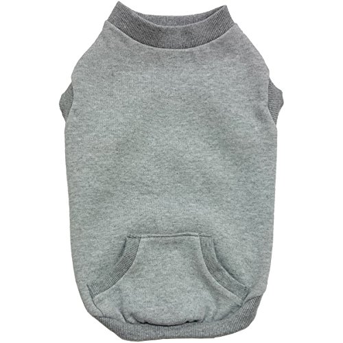 Chien sweat gris mode d'extérieur isolant et souple - 3