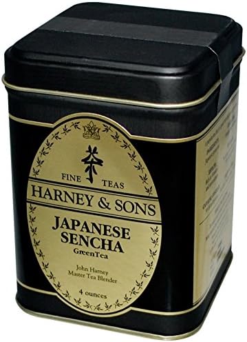 Harney & Sons Loose Leaf Green Tea, Japanese Sencha, 4 Ounce