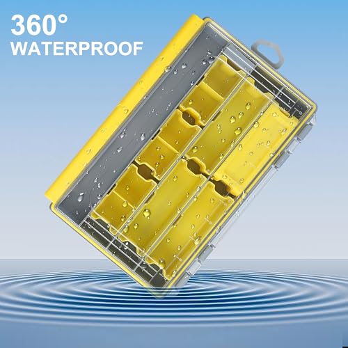 Caja organizadora impermeable para aparejos de pesca OROOTL XC-50 miniatura 6
