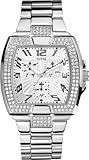 Guess Square Stoneset Ladies Watch W17512G1