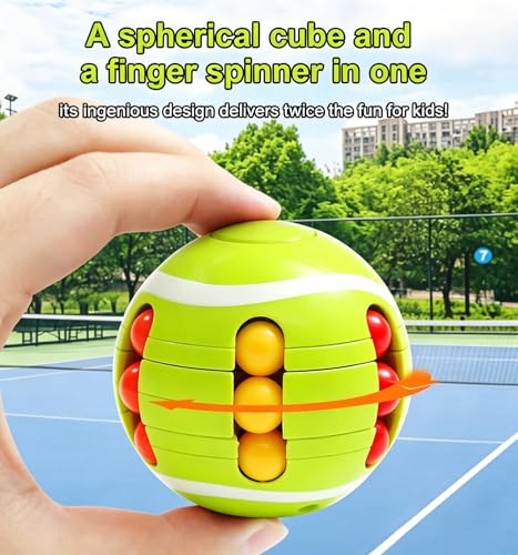 Azxb 3 Pack 2.5" Puzzle Sport Ball Toys - 3D Brain Teasers and Puzzle Games for Ages 3+ Kids and Adults, Intelligence Small Magic Bead, Hand Sport, Adult Relieve Stress, Gifts for Boys Girls — view 6