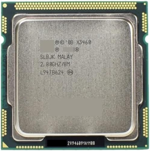CPU X3460 CPU 2.8GHz 8M Quad Core Socket LGA1156 Processor Responsive and Powerful