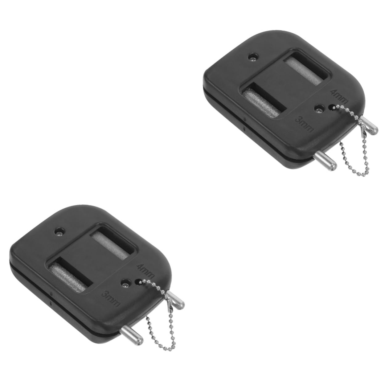INOOMP Aiguiseur de Lame à Glace affûteur de Patins meule de Skate Pratique Outil aiguiseur de Chaussures à Glace Accessoire Chaussures de Skate Multifonction Patins à Glace Petite Lame