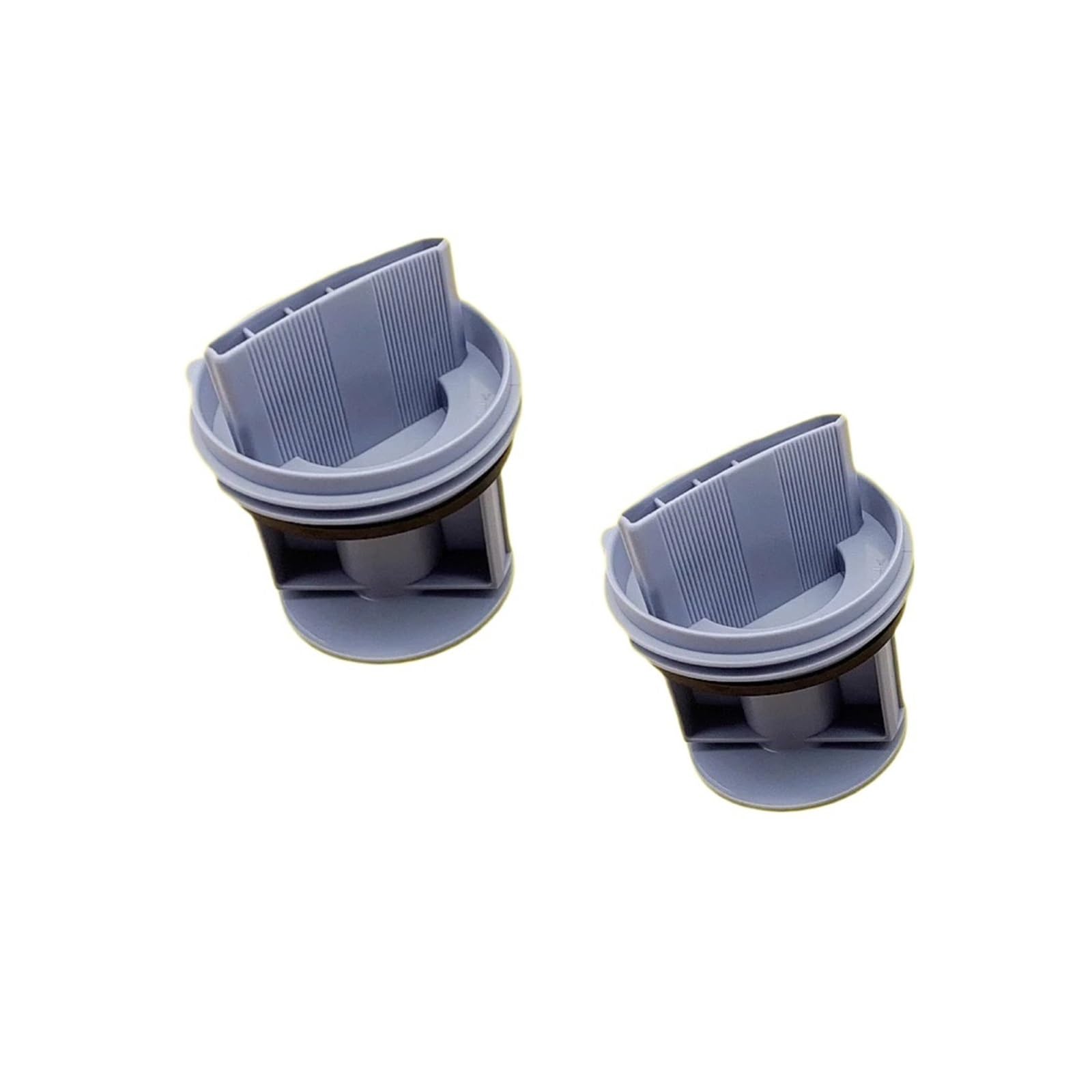 Drum Washing Machine Drain Pump Filter Plug, Compatible For Siemens, Bosch(2PCS bule)