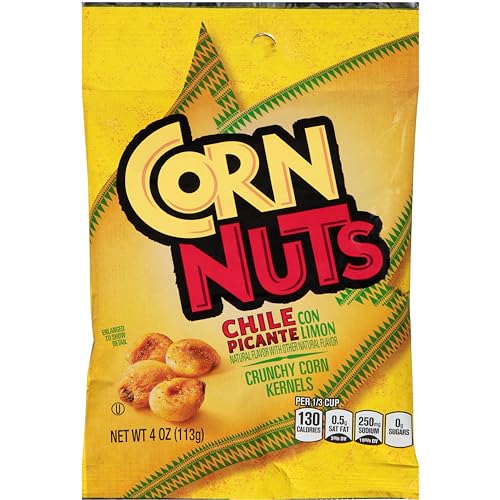 CORN NUTS Chile Picante con Limon Flavored Corn Kernels, 4oz. (Pack of 12) - image 1