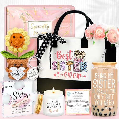 Sisters Gifts from Sister Birthday Gifts for Sister Adult Cool
