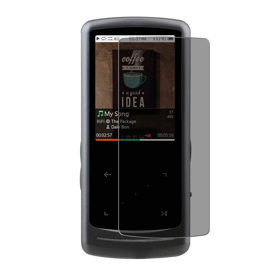 Vaxson Privacy Screen Protector, compatible with COWON iAUDIO Hi-Fi iHF-128G-MS, Anti Spy Film Guard [ Not Tempered Glass ] Privacy Filter